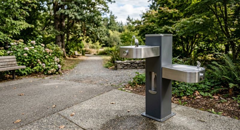 Drinking Fountain Installation in Reno, NV