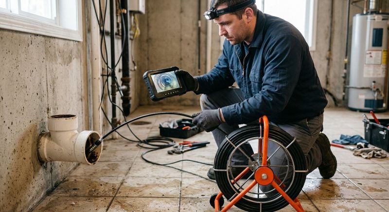 Drain Camera Inspection in Charlotte, NC