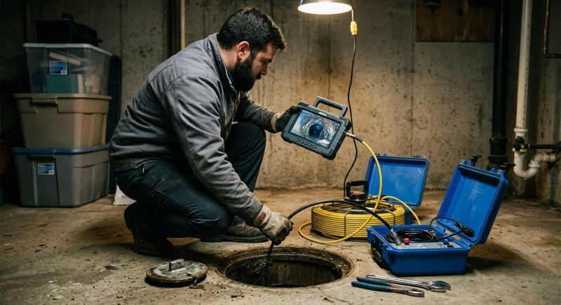 Drain Camera Inspection in Denver, CO