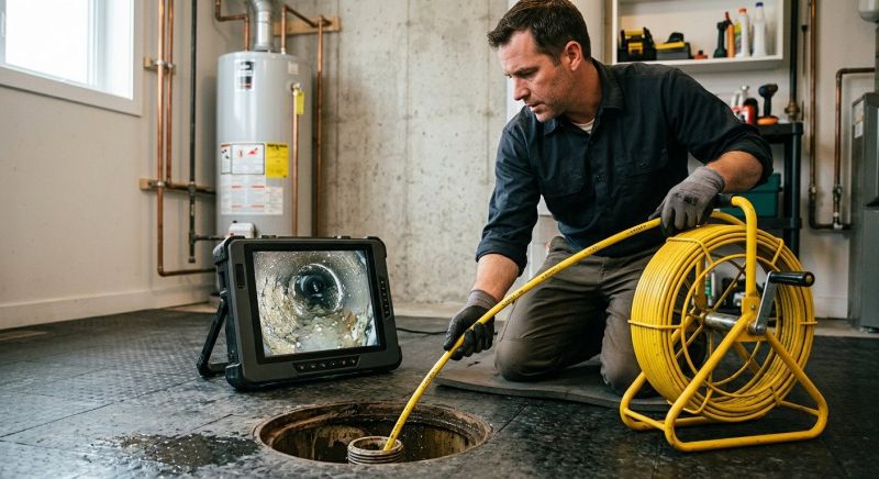 Drain Line Inspection in Denver, CO