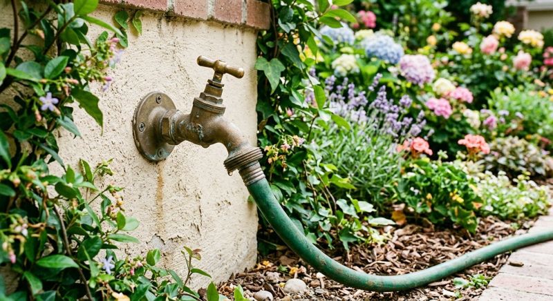 Outdoor Water Tap Installation in Denver, CO