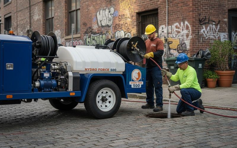 Sewer Line Hydrojetting in Denver, CO